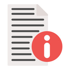 Information icon vector image. Can be used for Compliance And Regulation.