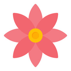 Flower icon vector image. Can be used for Agriculture.