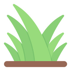 Grass icon vector image. Can be used for Agriculture.