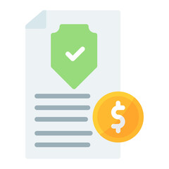 Liability icon vector image. Can be used for Credit And Loan.