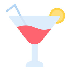 Cosmopolitan icon vector image. Can be used for Bar.