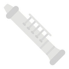 Flute icon vector image. Can be used for Artist Studio.
