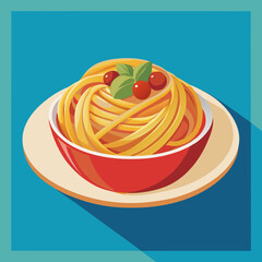 spaghetti, italian food