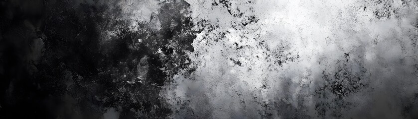 Fototapeta premium Abstract Black and White Textured Background