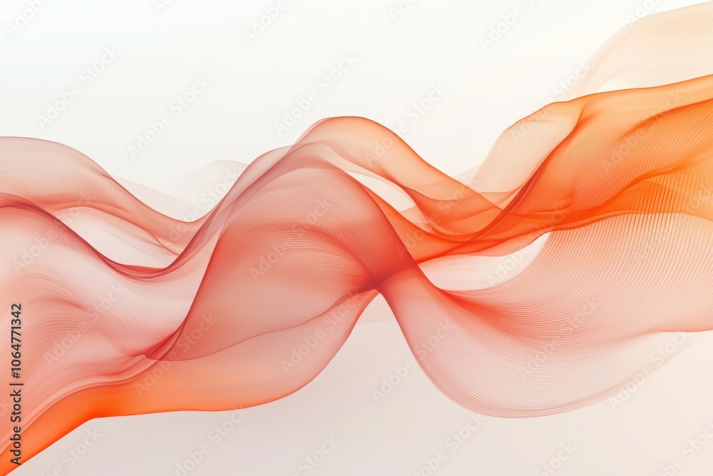 Poster dynamic abstract waves and flowing lines for a modern and engaging background experience in design a