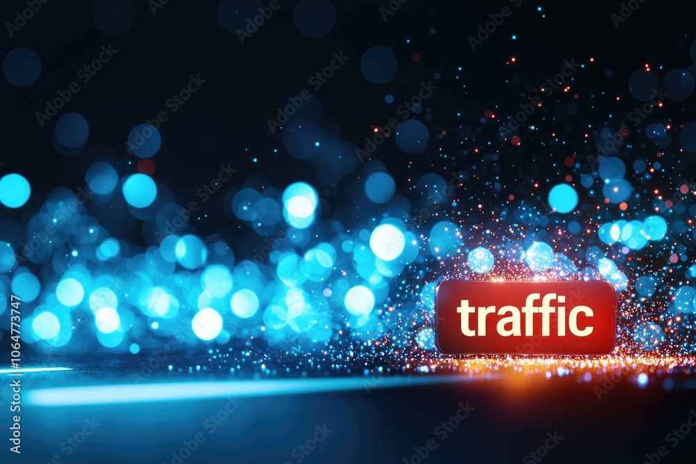 Poster visual data representation of bounce rate drop-off points, sharp graphics the word 