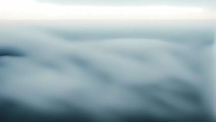 Obraz premium A light foggy scene with nature and fog in the background