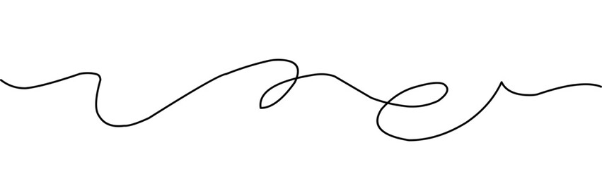 wavy line illustration with curvy abstract squiggles in a psychedelic wiggle design