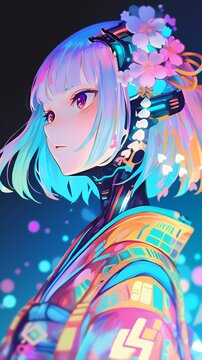 アニメスタイル 　japanese anime style