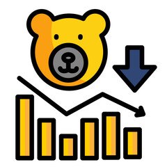Bear Market Icon