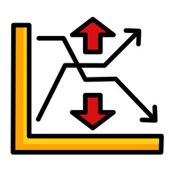 Price Volatility Icon