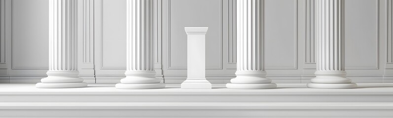Background podium column 3d roman luxury greek white ancient display product classic. Podium platform background column pillar stage minimal stand beauty design greece render scene plant cosmetic rome