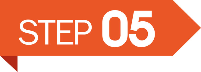 step 5 arrow