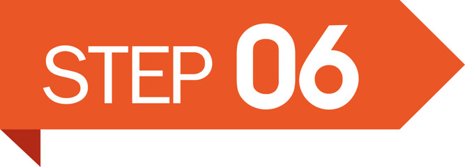 step 6 arrow