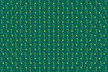 background with stars, background with candy cane, green background, candy cane, star, snow, seamless pattern with stars, background, green background with candy canne and stas, winter, background