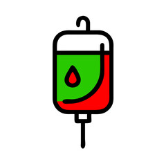 Hospital drip vector illustration design featuring IV equipment for healthcare and medical themes. Perfect for clinics, hospitals, and wellness-related graphics.