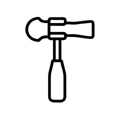 Reflex hammer vector illustration for medical use, featuring clean design ideal for diagnostic visuals, healthcare tools, and educational graphics. Perfect for clinical settings.