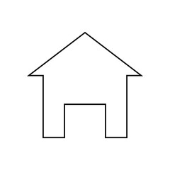 house icon on white background