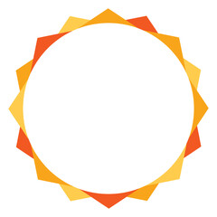 円環の飾りのある背景イメージ © tainookashiratuki