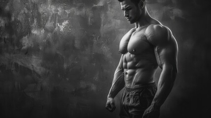 Pectoralis Major: Located in the chest, this large muscle aids in arm movement, including flexion, adduction, and rotation of the shoulder joint.
