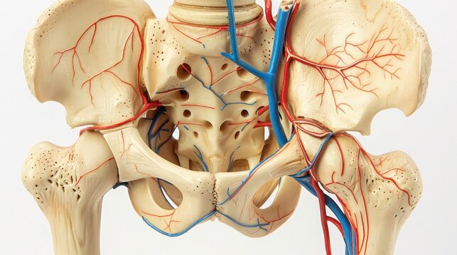Femoral Artery: A major artery in the thigh, the femoral artery is responsible for delivering essential blood flow to the lower limbs for effective mobility.
