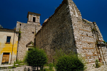 San Pietro Infine, borgo fantasma e Parco della Memoria Storica, Molise Italia