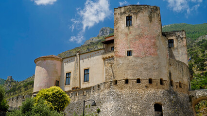 Castello Pandone, lavatoio e peschiera di Venafro, Isernia, Molise, Italia