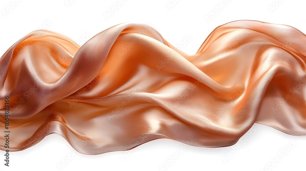 Fototapete captivating abstract image showcasing mesmerizing waves of shimmering,metallic liquid that flow and 