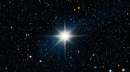 night sky, marveling at the bright stars scattered across a serene, dark 