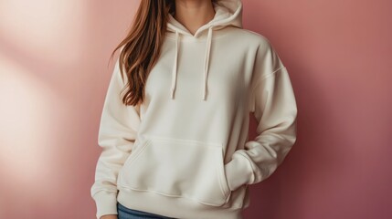 White Hoodie Mockup