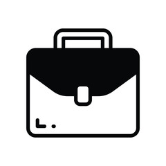 Briefcase icon representing professional portfolio