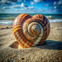 shell on the beach. shell, sea, beach, seashell, snail, sand, nature, spiral, ocean, isolated, animal, summer, shells, macro, conch, mollusk, white, water, travel, coast, brown, marine, tropical, shor