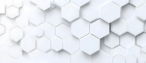 Abstract Hexagon Pattern Background