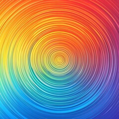 Obraz premium Colorful Abstract Circular Pattern Background Design