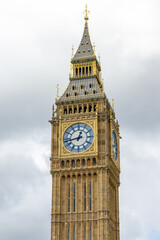The World's Most Famous Clock Big Ben Located In London, England