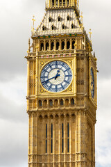 The World's Most Famous Clock Big Ben Located In London, England © ANDREW NORRIS