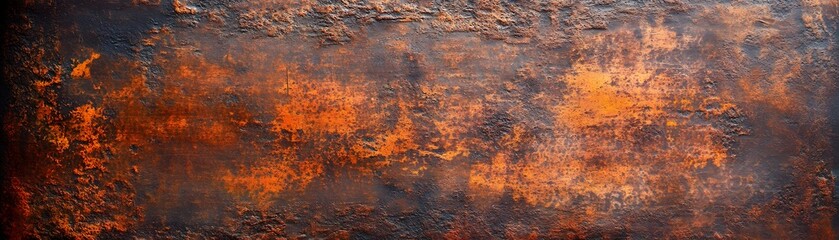 Textured Orange and Brown Abstract Background