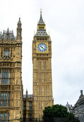 The World's Most Famous Clock Big Ben Located In London, England © ANDREW NORRIS