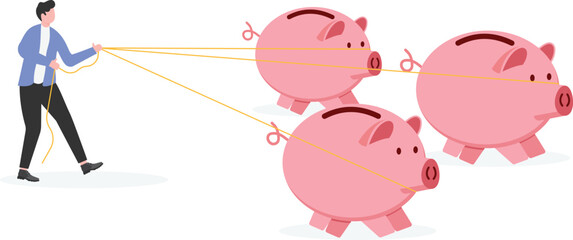 Wealth investment and management, savings management, operation and management of bank savings financial products,

