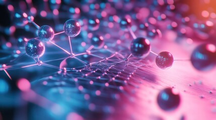 The future of nanotechnology shaping advancements in electronics and biotechnology. Illustrations