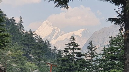 The road to Gangotri, Uttarakhand, India, Himalaya mountains