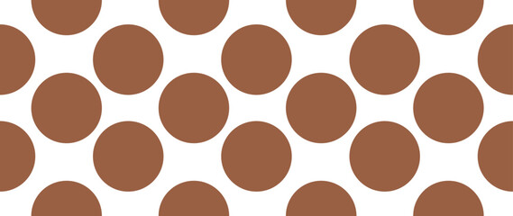 Vector flat background. Minimalist trendy abstract polka dot pattern on a light background. Perfect for screensaver, poster, card, invitation or home decor.