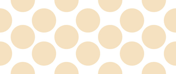 Vector flat background. Minimalist trendy abstract polka dot pattern on a light background. Perfect for screensaver, poster, card, invitation or home decor.