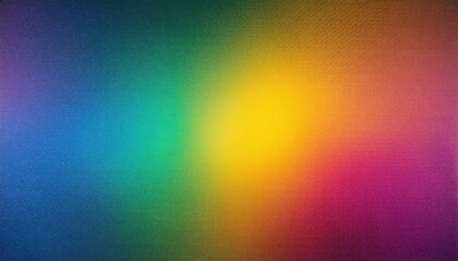 Fototapeta premium Vibrant Gradient Abstract Background in Smooth Mesh Pattern with Multicolored Spectrum from Cool Blues to Warm Yellows, Perfect for Web Design, Advertising, or Digital Presentation