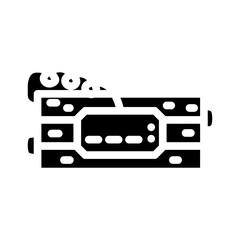 terrorism crime glyph icon vector. terrorism crime sign. isolated symbol illustration