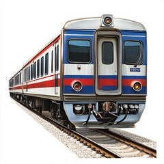 Obraz premium Thai train