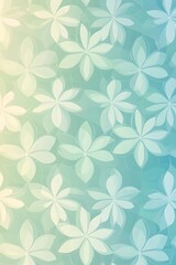Abstract Background with Circular Patterns in Soothing Blue and Green Gradient Hues, Offering a Calm Visual Appeal