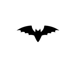 Halloween bat silhouette