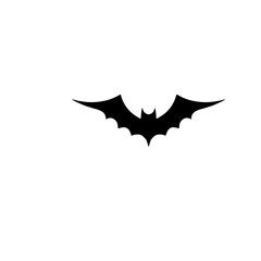 Halloween bat silhouette