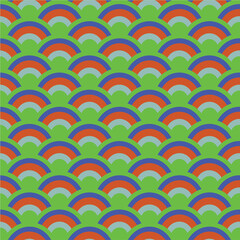 seamless pattern, pattern with circles